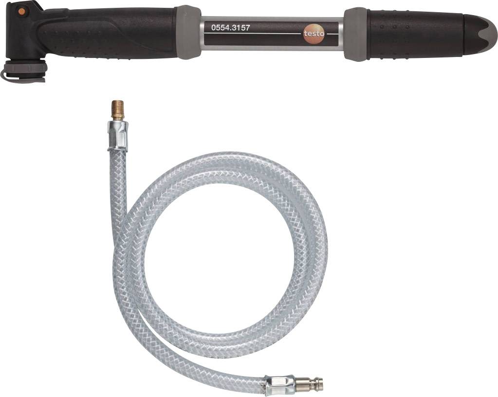 N/A testo 0554 3157 Pompe d'essai pour créer la pression d'essai, Convient pour (détails) testo 324