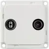 71683 Système de plinthe électrique mécanisme antenne/SAT blanc 1 pc(s)