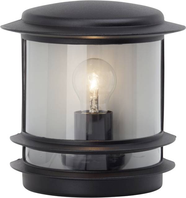 Applique extérieure Brilliant Hollywood 47880/06 E27 60 W noir