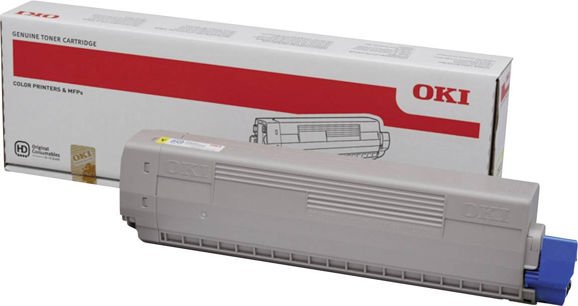 Toner d'origine OKI C822 jaune-0