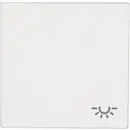 Bascule symbole "éclairage" Jung LS 990 L WW blanc-alpin
