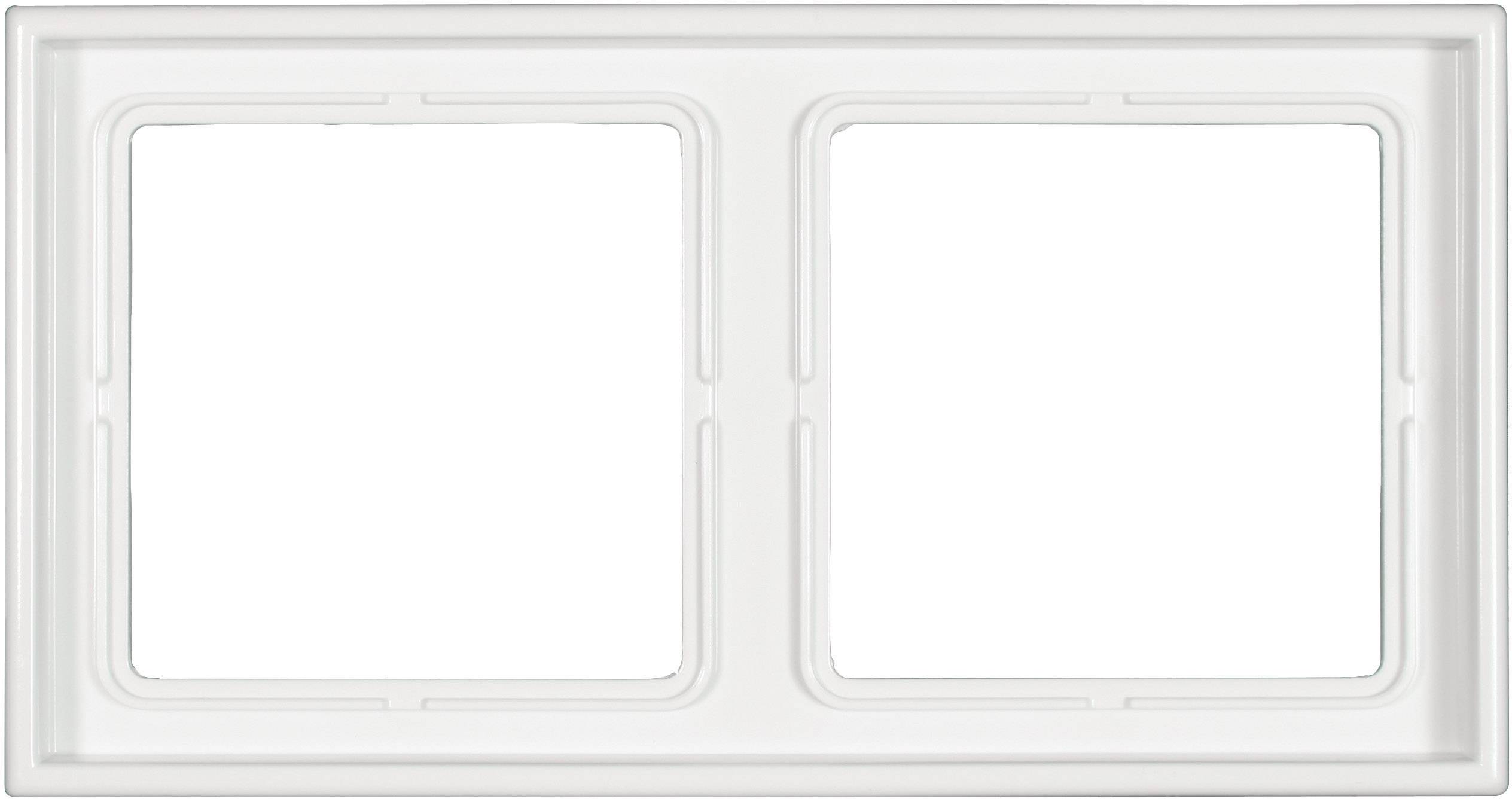 Jung LS 982 WW blanc-alpin x2