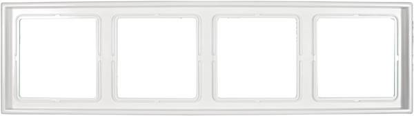 Jung x4 Cadre  LS 990 blanc-alpin LS 984 WW