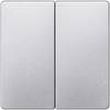 Cache Siemens 5TG6245 Delta aluminium (métallisé)