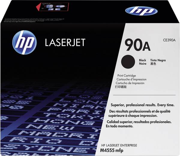 Cassette de toner d'origine HP 90A noir CE390A