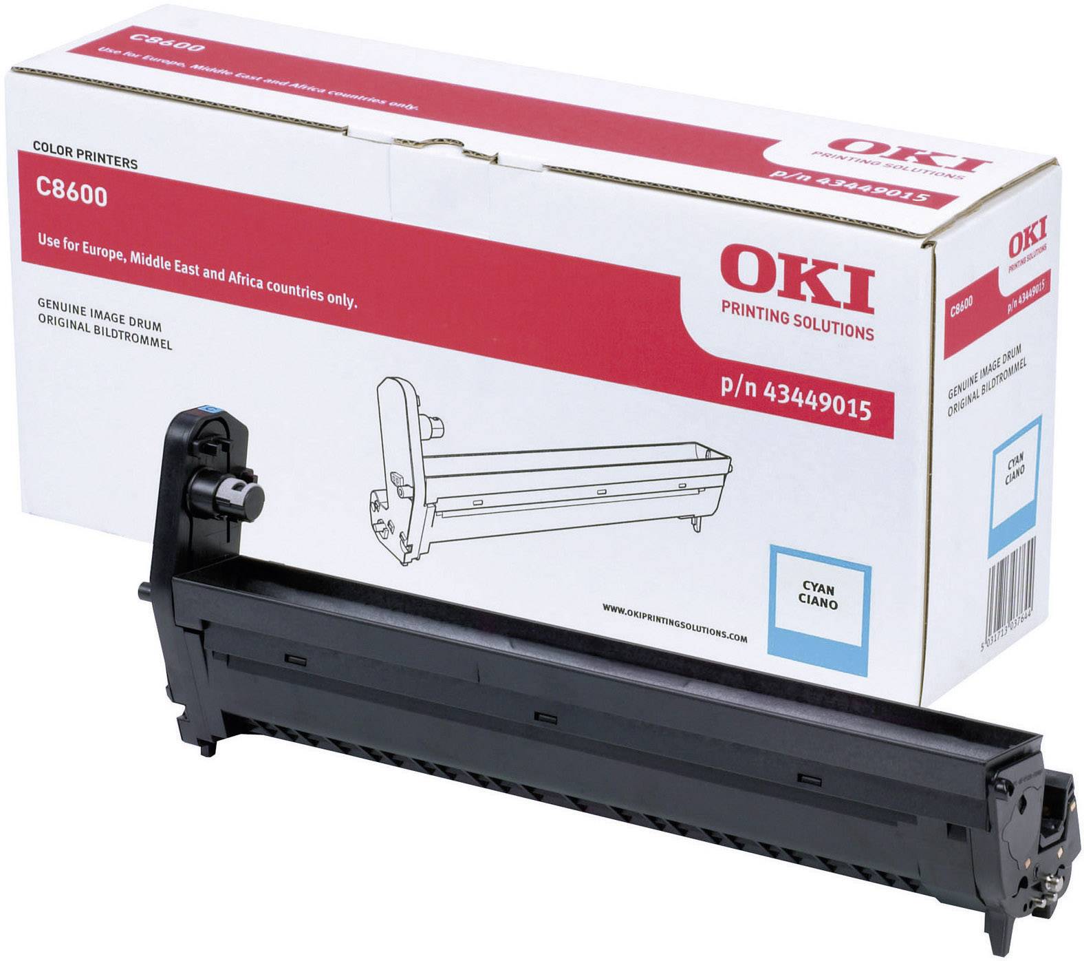 Tambour d'origine OKI Drum Unit C8600 C8800 cyan-0