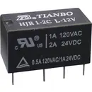 Tianbo Electronics HJR1-2C-L-24VDC Relais pour circuits imprimés 24 V/DC 2 A 2 inverseurs (RT) 1 pc(s)
