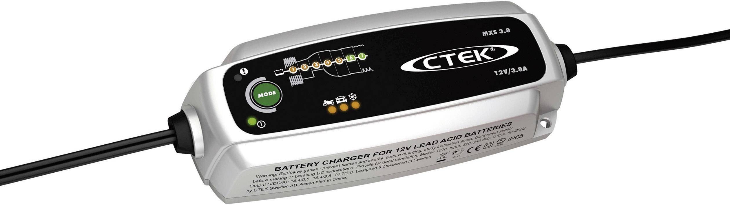 Chargeur automatique CTEK 56-707 12 V - Conrad Electronic France