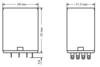 WAGO 858-150 Relais enfichable 24 V/DC 5 A 4 inverseurs (RT) 1 pc(s) Piece