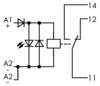 WAGO 789-304 Relais industriel Tension nominale: 24 V/DC Courant de commutation (max.): 12 A 1 inverseur (RT) 1 pc(s)
