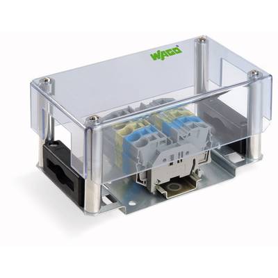 WAGO WAGO GmbH & Co. KG Module d'alimentation câble rond - câble plat  transparent  1 pc(s) 