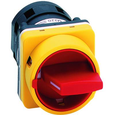 Sälzer M220-61191-033M4 Commutateur à cames  20 A  1 x 90 ° jaune, rouge 1 pc(s) 