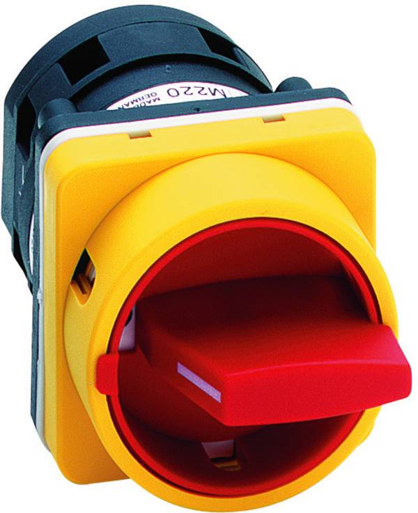 Sälzer M220-61199-033M4 Commutateur à cames 20 A 1 x 90 ° jaune, rouge 1 pc(s)
