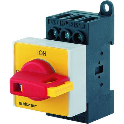 Sälzer H226-41300-026V4 Interrupteur sectionneur  32 A  1 x 90 ° jaune, rouge 1 pc(s) 