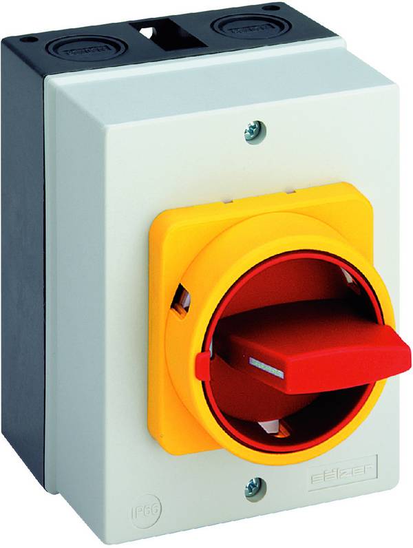 Sälzer H226-41300-700M4 Interrupteur sectionneur  32 A  1 x 90 ° jaune, rouge 1 pc(s)