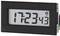 Affichage numérique d'horloge avec l'heure '17:23:43' dans un boîtier noir.