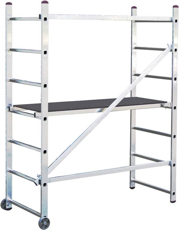Petit échafaudage Corda Krause 916174 Hauteur de travail (max.) (détails): 3 m