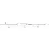 Sonde d'immersion Greisinger GTF 601 1/3DIN -50 à 600 °C Pt100 étalonné (DAkkS)