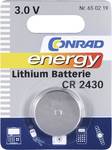Pile bouton lithium CR 2430 1 pc(s)