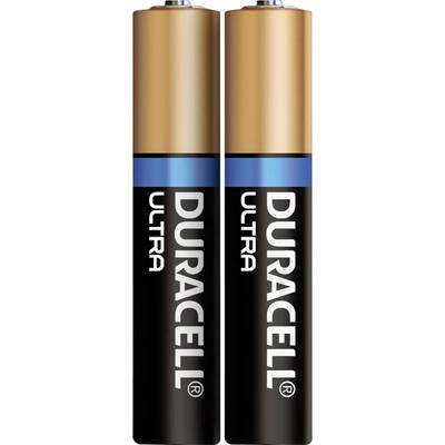 Pile LR61 (AAAA) LR61 (AAAA) alcaline(s) Duracell DUR041660 1.5 V 600 mAh 2  pc(s) – Conrad Electronic Suisse