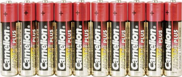 Pile LR3 (AAA) alcaline(s) Camelion Plus LR03 1250 mAh 1.5 V 10 pc(s)