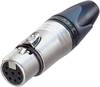 XLR femelle, droit Neutrik NC7FXX Nombre de pôles: 7 argent 1 pc(s)