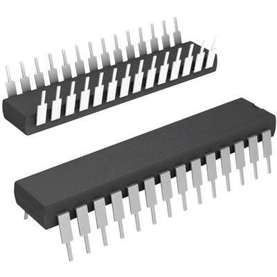 Microcontrôleur embarqué Microchip Technology PIC18F2550-I/SP SPDIP-28 8-Bit 48 MHz Nombre I/O 24 1 pc(s)