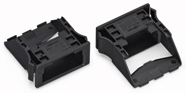 WAGO  Cadre pour connecteurs encastrable noir 100 pc(s)