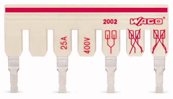 Pont intercalable précablé WAGO 2002-477/011-000 50 pc(s)