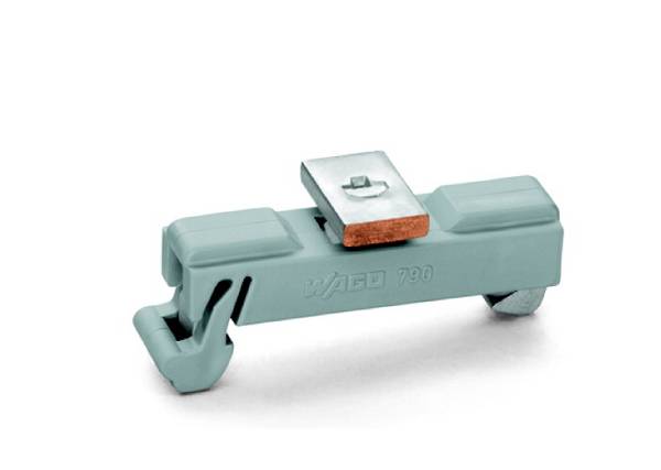 Support avec pied de mise à la terre WAGO 790-112 25 pc(s)