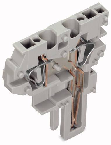Borne d'extrémité WAGO 769-505 5 mm ressort de traction Affectation: L gris 250 pc(s)