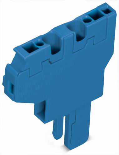 Borne d'extrémité WAGO 769-504/000-006 5 mm ressort de traction Affectation: N bleu 250 pc(s)