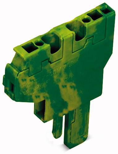 Borne d'extrémité WAGO 769-504/000-016 5 mm ressort de traction Affectation: terre vert, jaune 250 pc(s)