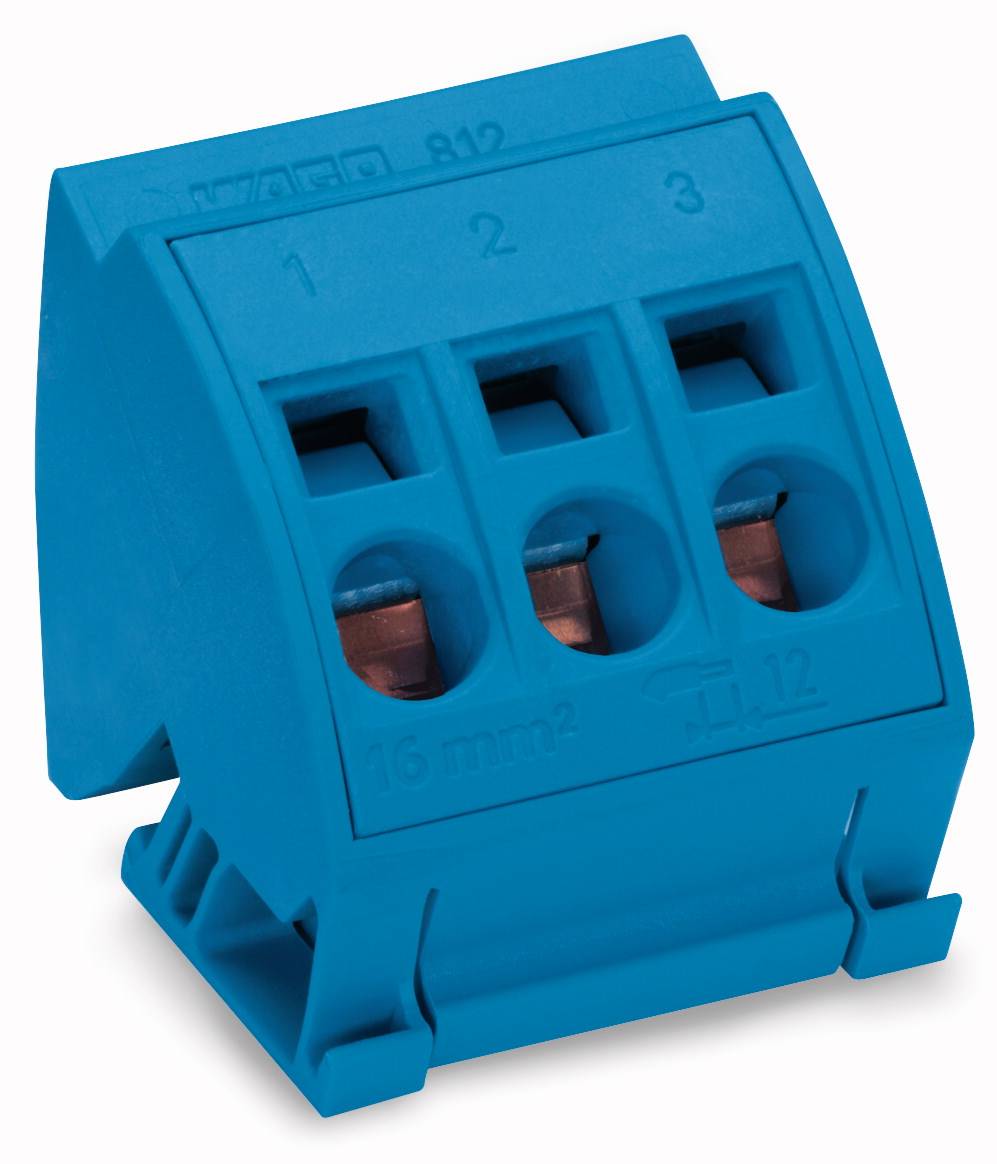 Bloc de connexion 16 mm² WAGO 812-111 12 pc(s)