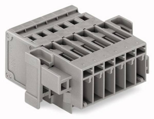 Boîtier femelle pour câble série 769 WAGO 769-607/004-000 Nbr total de pôles 7 Pas: 5 mm 25 pc(s)