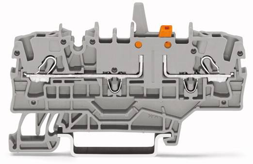 Bloc de jonction sectionnable WAGO 2002-1972/401-000 5.20 mm ressort de traction orange 50 pc(s)