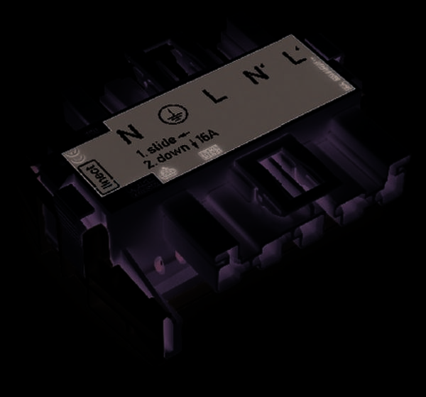 WAGO Adaptateur secteur Alimentation mâle - Alimentation femelle Nombre total de pôles: 5 gris foncé 20 pc(s)