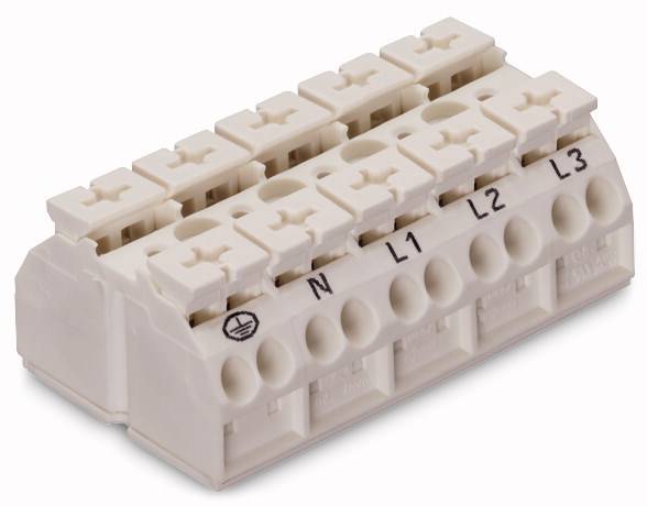 Borne de raccordement 4 conducteurs Ex e II WAGO 862-1615/999-950 200 pc(s)