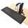 Perforateur de bureau posé sur un bureau en bois avec un tapis noir sous ses pieds