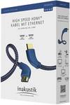 Câble HDMI® High Speed Premium Inakustik avec Ethernet et fiches coudées à 90° 5 m