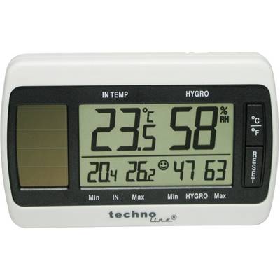 Thermomètre/hygromètre solaire WS 7007 Techno Line-0