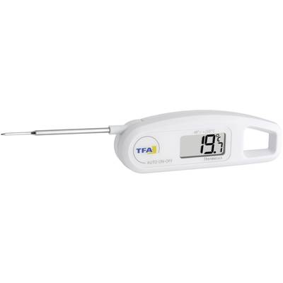 Thermomètre de cuisine numérique TFA Dostmann 30.1047 arrêt automatique conformément aux normes HACCP et EN 13485, prote