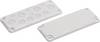 Flasque Fibox MB 10857 3530857 Polycarbonate gris clair (RAL 7035) Convient pour (détails) Série de boîtiers EK/SOLID