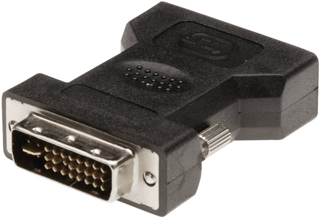 Adaptateur DVI, VGA Digitus AK-320504-000-S [1x DVI mâle 24+5 pôles - 1x VGA femelle] noir-0