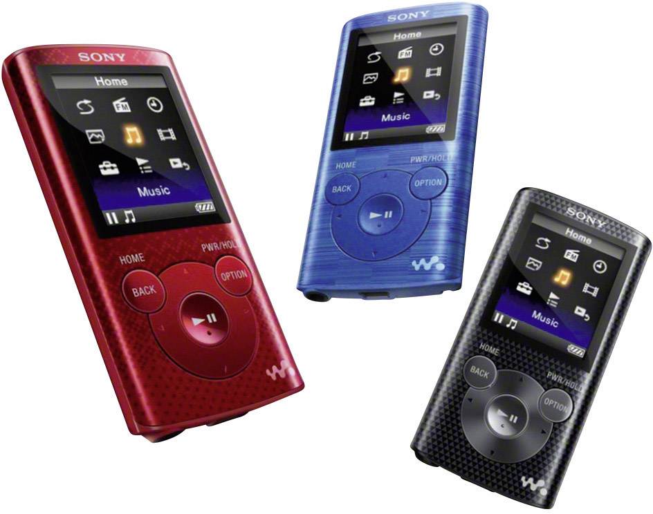 Lecteur MP3 Sony NWZE384 Walkman®Lecteur Vidéo 8 Go, noir sur le site