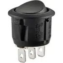 TRU COMPONENTS 700169 Interrupteur à bascule R13-112C B/B 250 V/AC 6 A 1 x On/On à accrochage 1 pc(s)