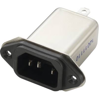 Filtre d'alimentation Yunpen 700174 avec connecteur femelle pour appareil 250 V/AC 10 A 0.3 mH (L x l x H) 58 x 52.3 x 2-0