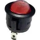 Interrupteur à bascule TRU COMPONENTS R13-112B B/R LED 12V 700295 12 V/AC 10 A 1 x Off/On à accrochage 1 pc(s)