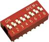Interrupteur DIP APEM NDS-08-V Nombre de pôles 8 standard 1 pc(s)