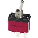 Interrupteur à levier 1 x (On)/Off/(On) APEM 3637NF/2 250 V/AC 6 A momentané/0/momentané 1 pc(s)